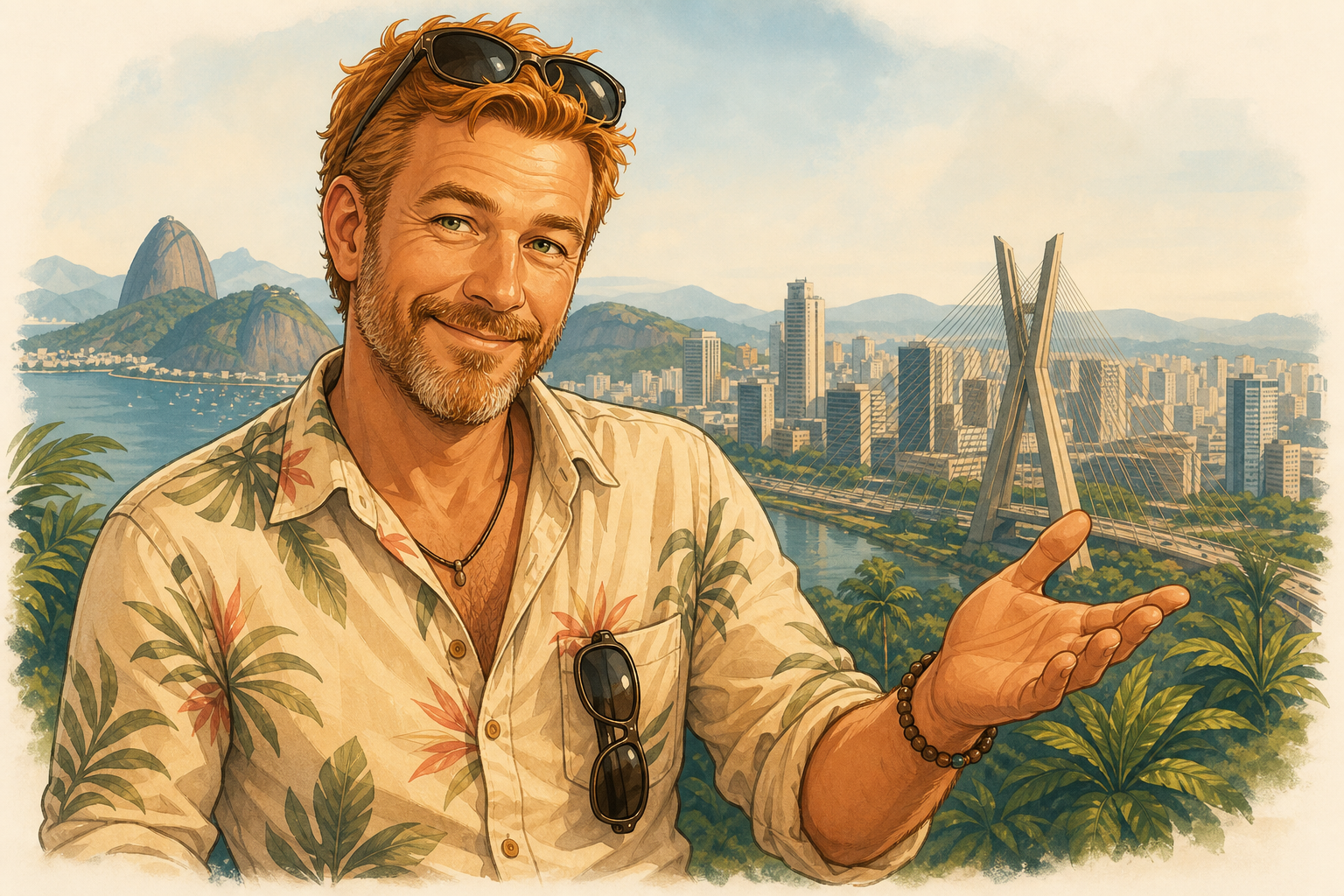 Bruce Concierge welcoming Brazil Travel Tips visitors